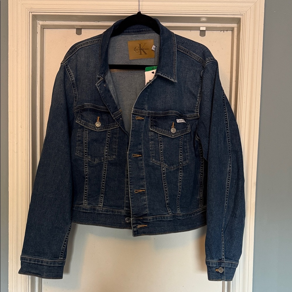 Calvin Klein Dark Blue Denim Jacket